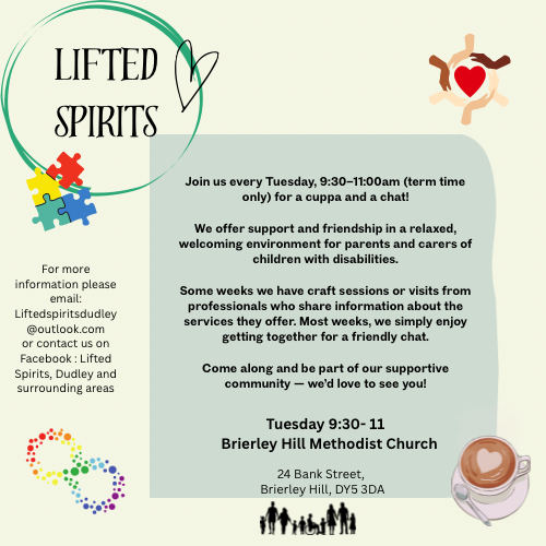 Lifted Spirits - Support Group for Families of Children with Disabilities